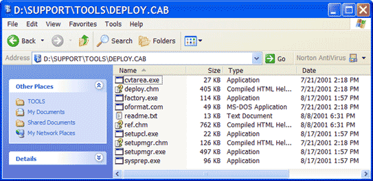 Install cab files windows xp