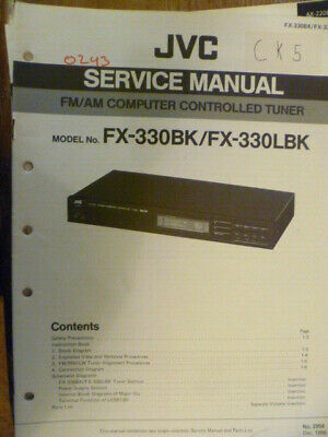 jvc fx-330 fmam tuner manual